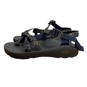 Chaco Mens Z/Cloud Sandals Size 9 Navy‎ Blue Hiking Beach Travel Comfort